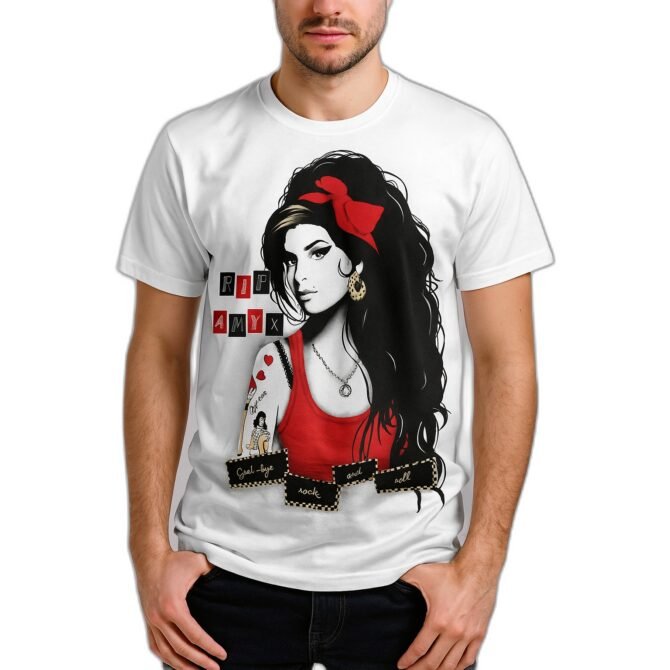 Remera Amy Winehouse - Imagen actualizada 2