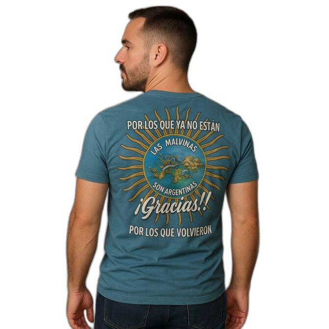 Remera Las Malvinas Son Argentinas - Imagen actualizada 2