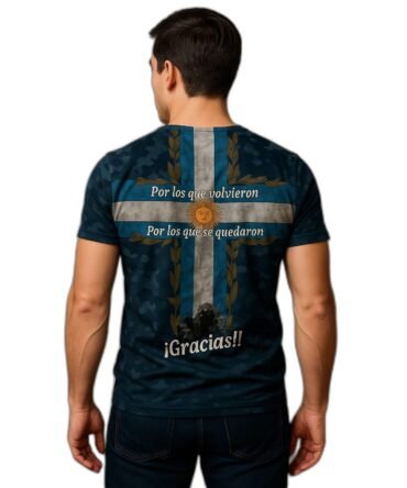 Remera Homenaje De Malvinas - Imagen actualizada 2
