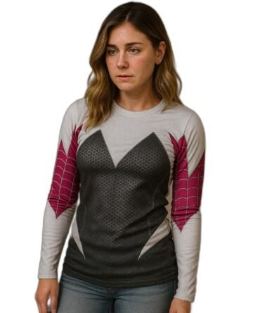 Remera Traje Ghost Spider - Imagen 1