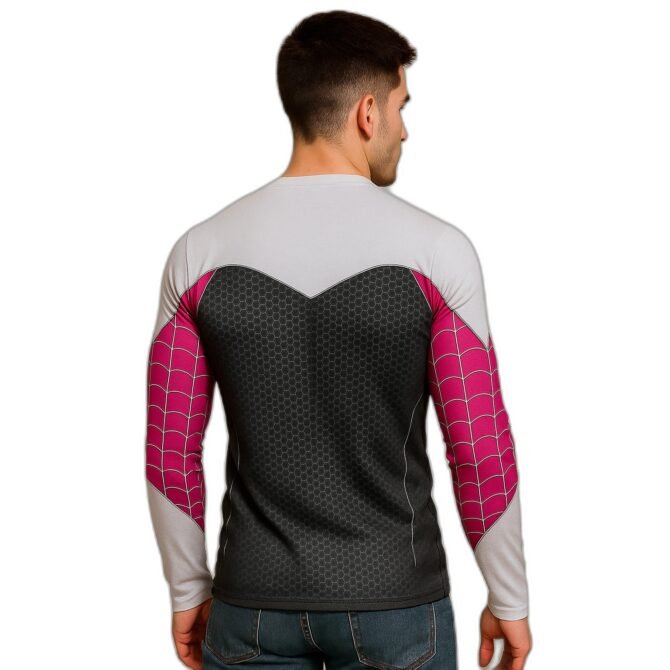 Remera Traje Ghost Spider - Imagen actualizada 2