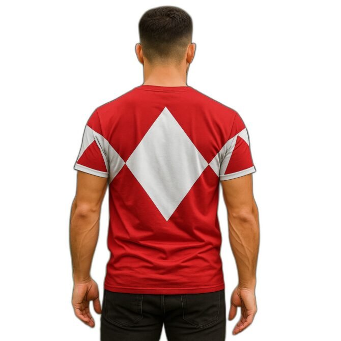Remera Power Rangers Red - Imagen actualizada 2
