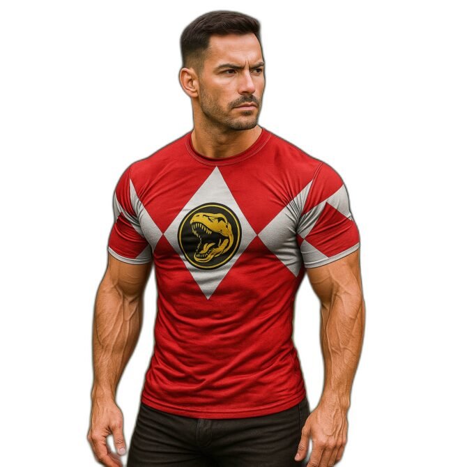 Remera Power Rangers Red - Imagen actualizada 3