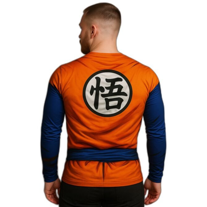 Remera Traje Dragon Ball Z Goku - Imagen actualizada 2