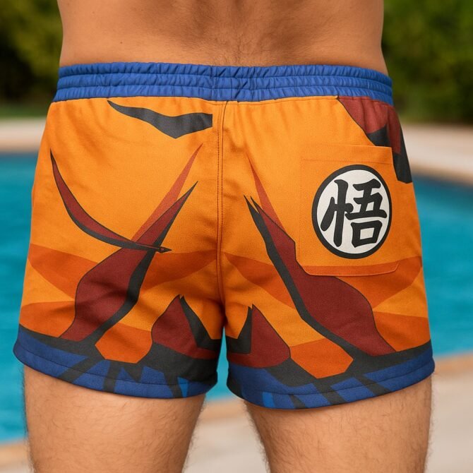 Short de baño traje de Goku - Imagen actualizada 2