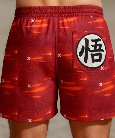 Short de baño Goku Kaioken - Imagen actualizada 2