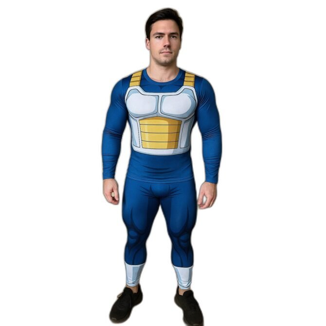 Conjunto Deportivo Traje Vegeta Anime - Image 3