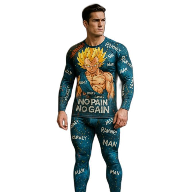 Conjunto Deportivo Vegeta No pain No gain - Imagen actualizada 1