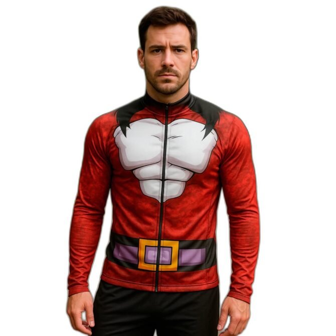 Campera Deportiva Slim Fit Dragon Ball Goku Ssj 4 - Imagen actualizada 1