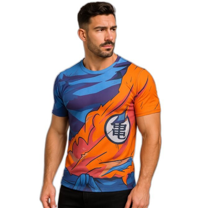 Remera Traje Dragon Ball Z Goku - Imagen actualizada 1