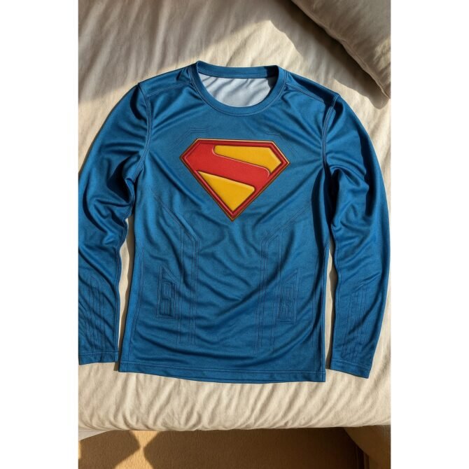 Remera Traje Superman Comics - Imagen actualizada 1