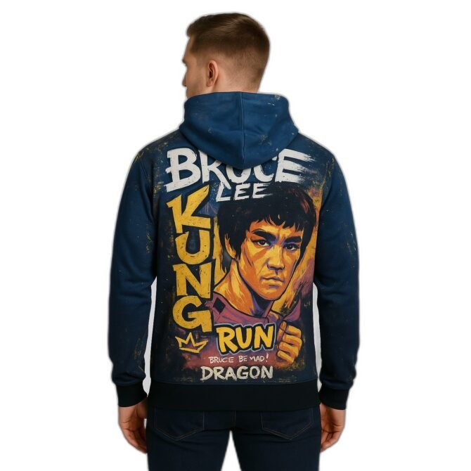 Buzo Bruce Lee Graffiti - Imagen 2