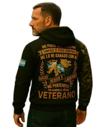 Buzo Veterano de Malvinas - Imagen actualizada 2