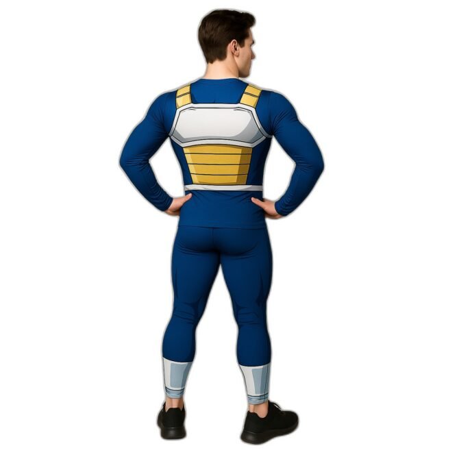Conjunto Deportivo Traje Vegeta Anime - Imagen 2