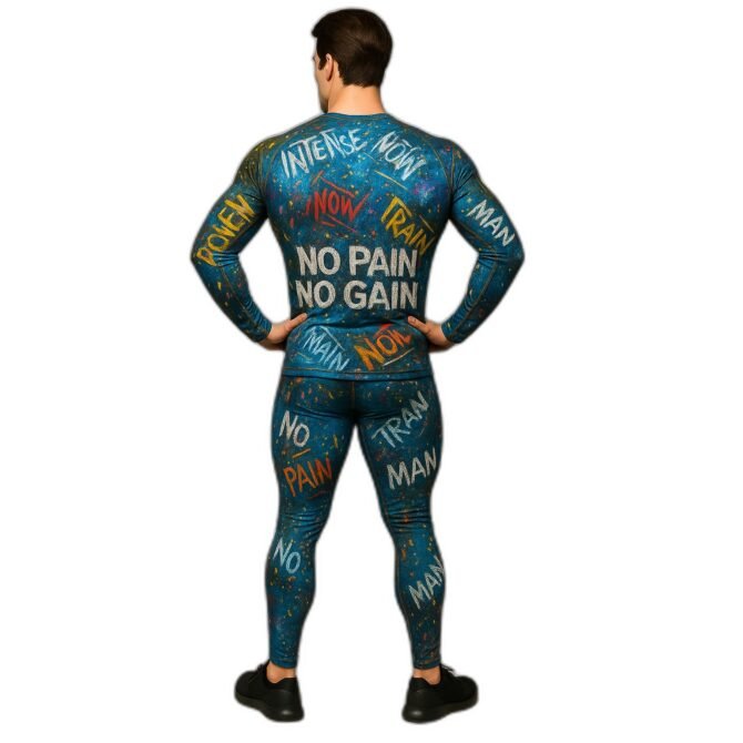 Conjunto Deportivo Vegeta No pain No gain - Imagen 2