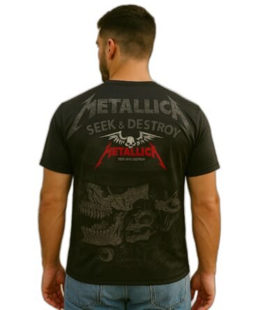 Remera Seek and Destroy Metallica - Imagen actualizada 2