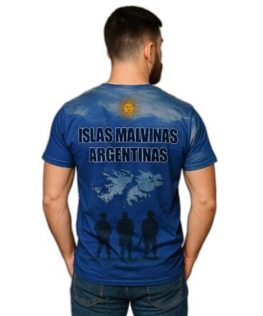 Remera Heroes Malvinas Argentinas - Imagen actualizada 2