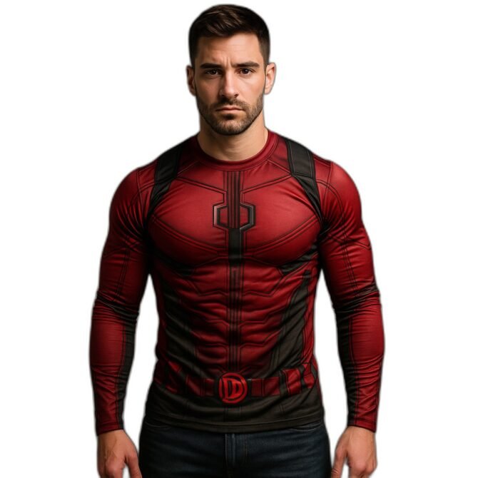 Remera Traje Daredevil - Imagen 1