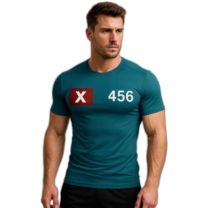 Remera Traje El Juego Del Calamar - Imagen 1