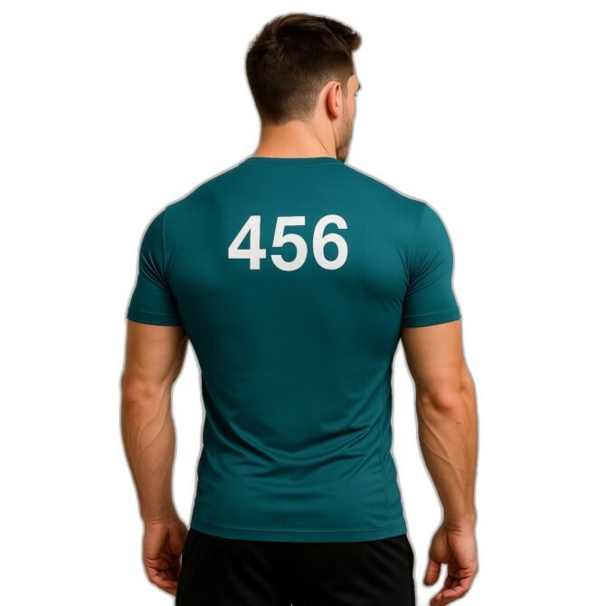 Remera Traje El Juego Del Calamar - Imagen 2