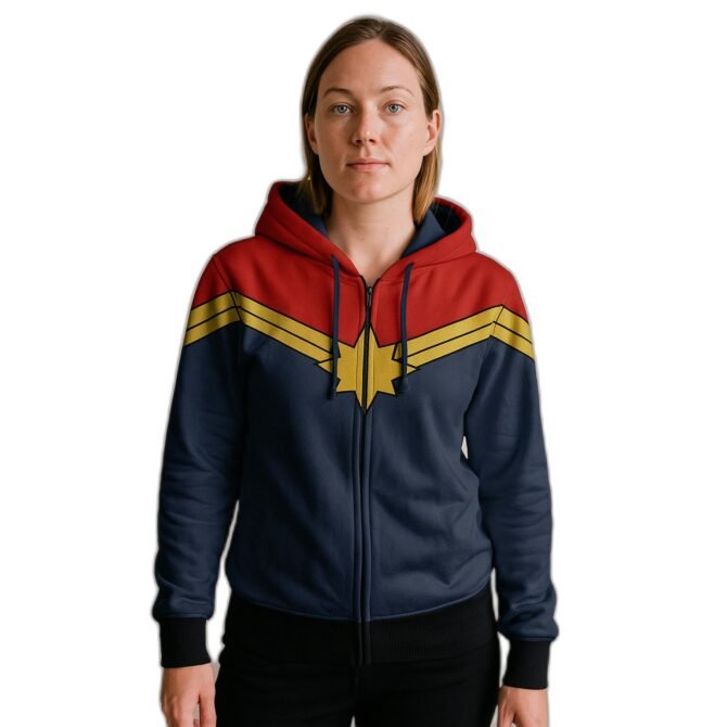 Buzo Capitana Marvel