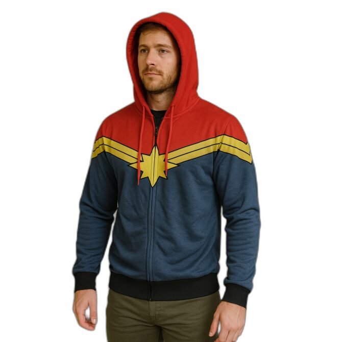 Buzo Capitana Marvel