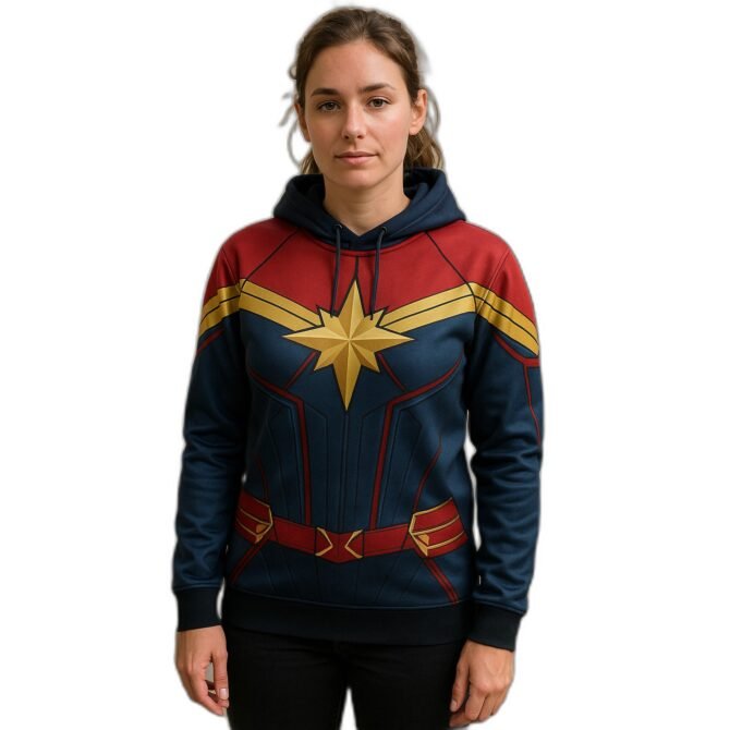 Buzo Capitana Marvel