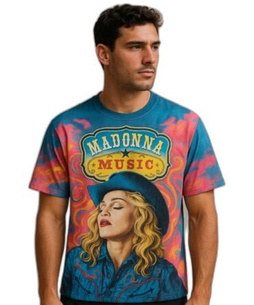 Remera Madonna Music Tie Dye