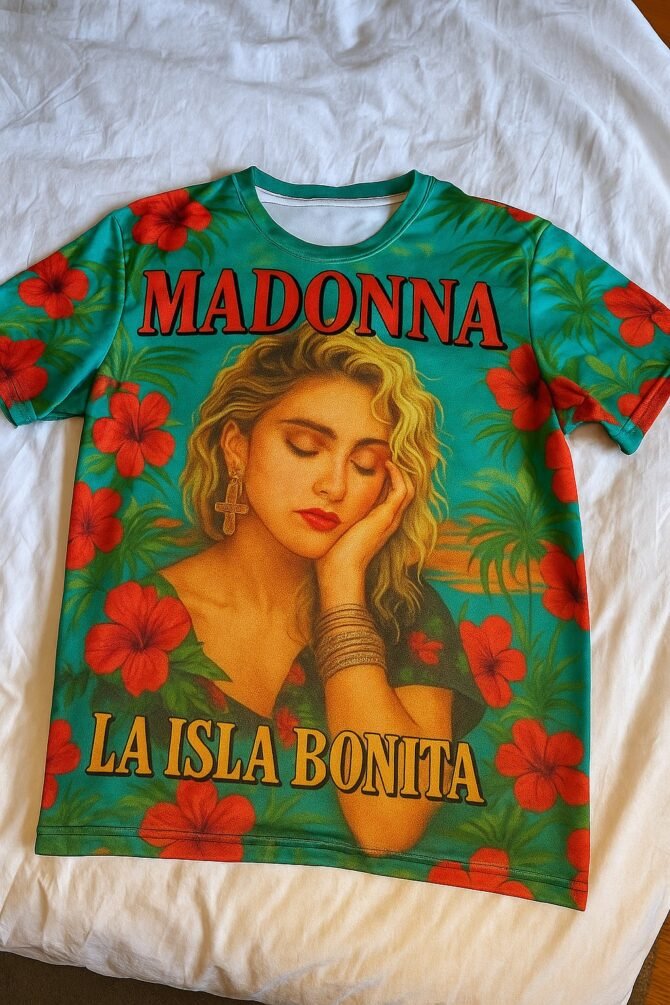 Remera Madonna Music Tie Dye