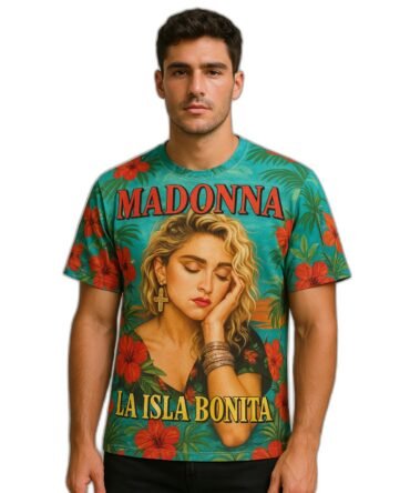 Remera Madonna La Isla Bonita