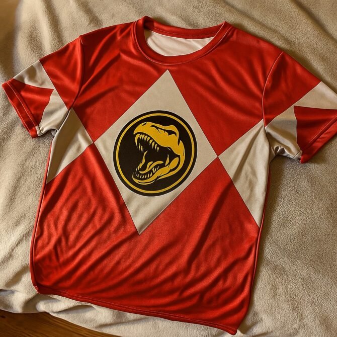 Remera Power Rangers Red