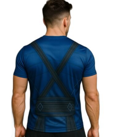 Remera Traje Sub Zero Mortal Kombat