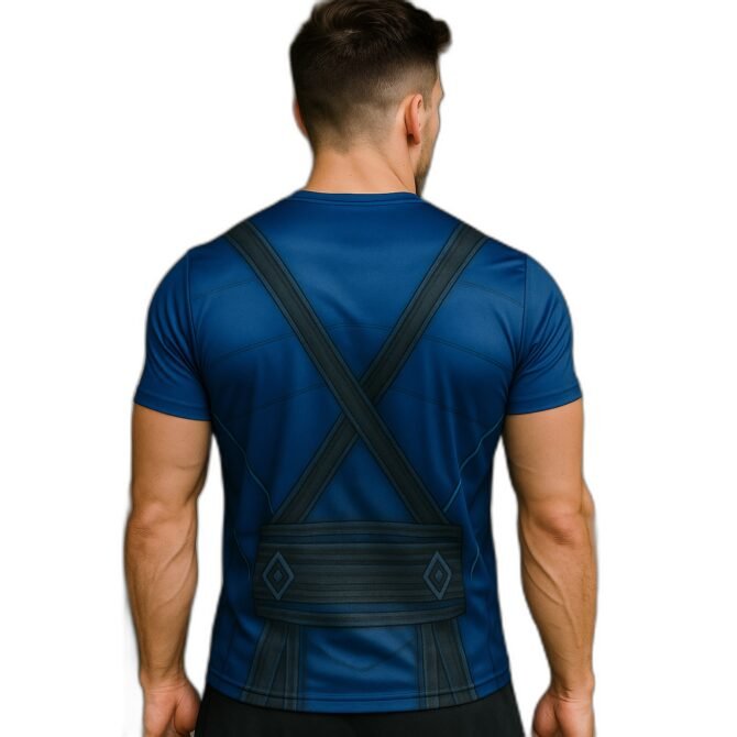 Remera Traje Sub Zero Mortal Kombat