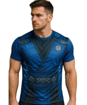 Remera Traje Sub Zero Mortal Kombat