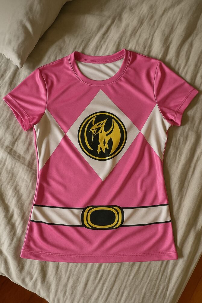 Remera Power Ranger Pink