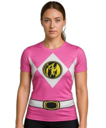Remera Power Ranger Pink