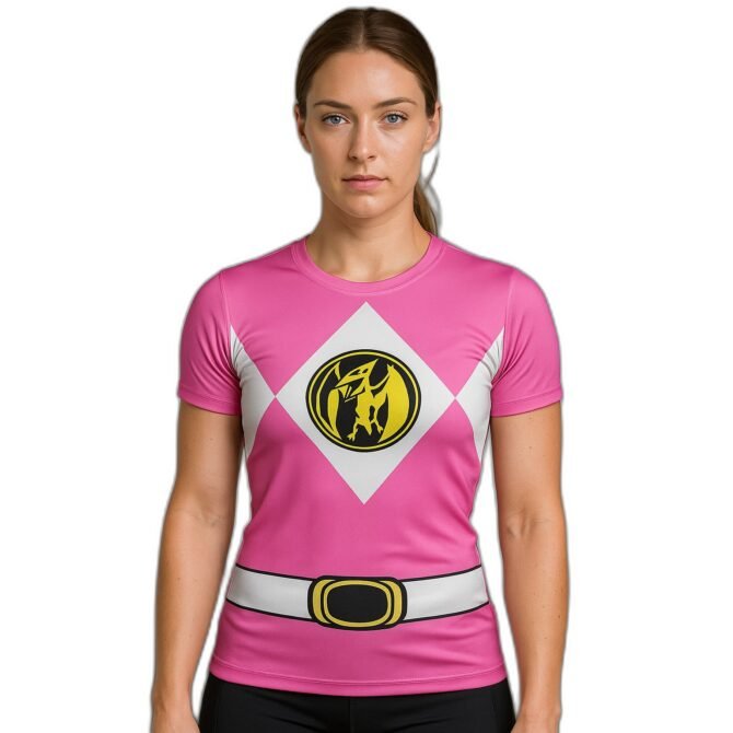 Remera Power Ranger Pink