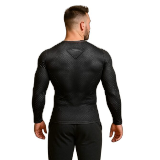 Remera Superman Black