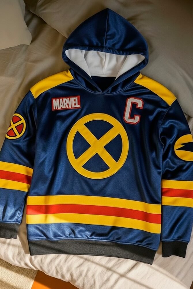 Buzo Hockey Xmen Wolverine