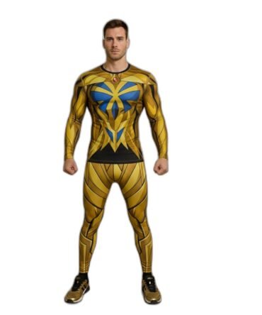 Conjunto Deportivo Armadura Dorada de Cáncer Saint Seiya