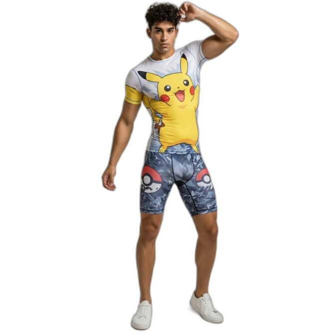 Conjunto Deportivo Pikachu Pokemon