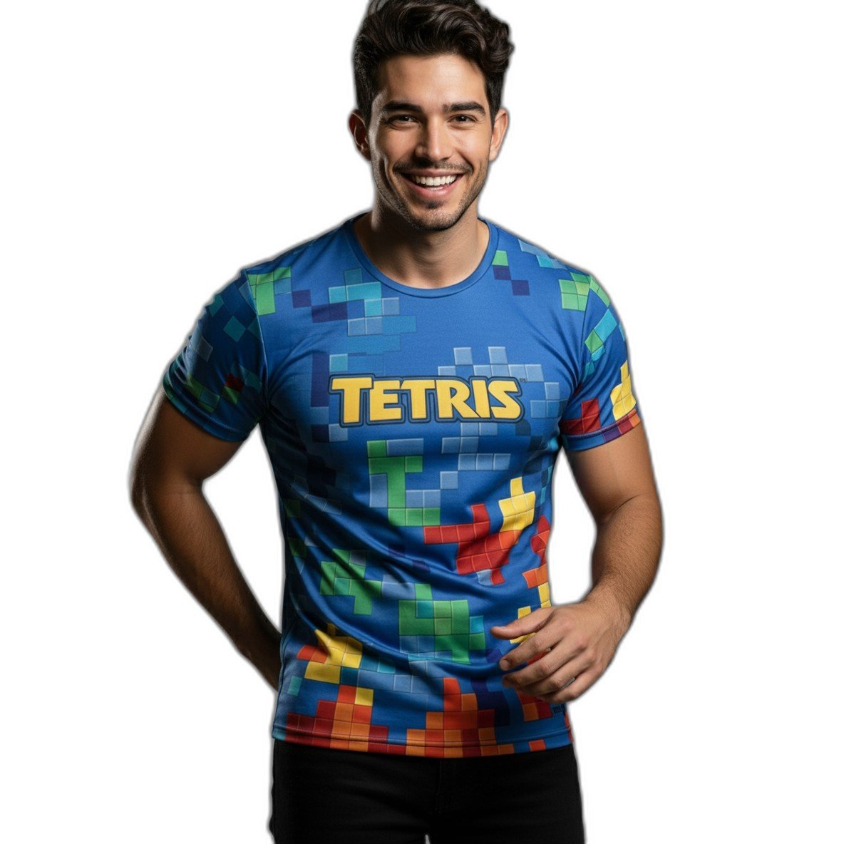 Remera Videojuego Tetris
