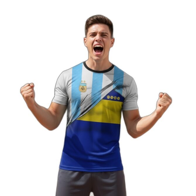 Remera Boca Argentina