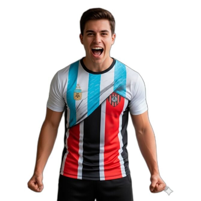 Remera Chacarita Juniors Argentina