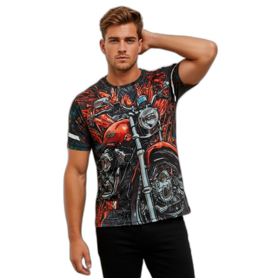 Remera Moto Inferno Line