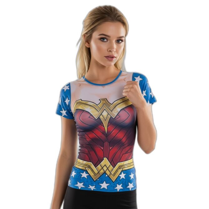 Remera Traje Wonder Woman