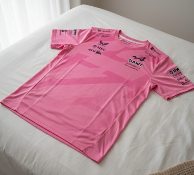 Remera Alpine Franco Colapinto