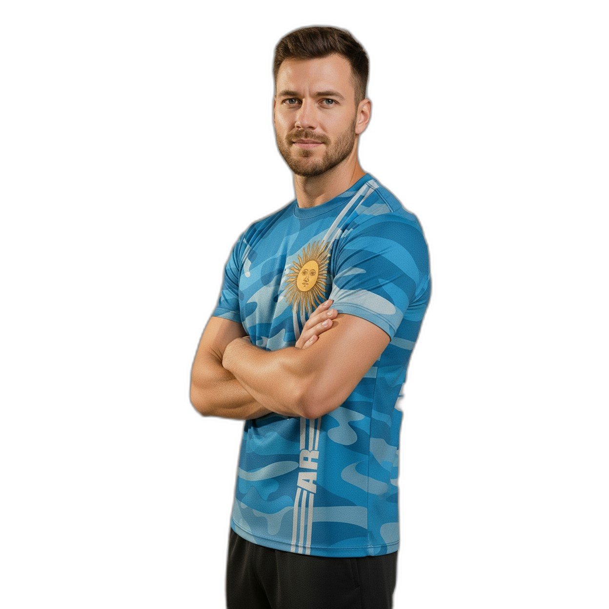 Remera Camuflada Argentina