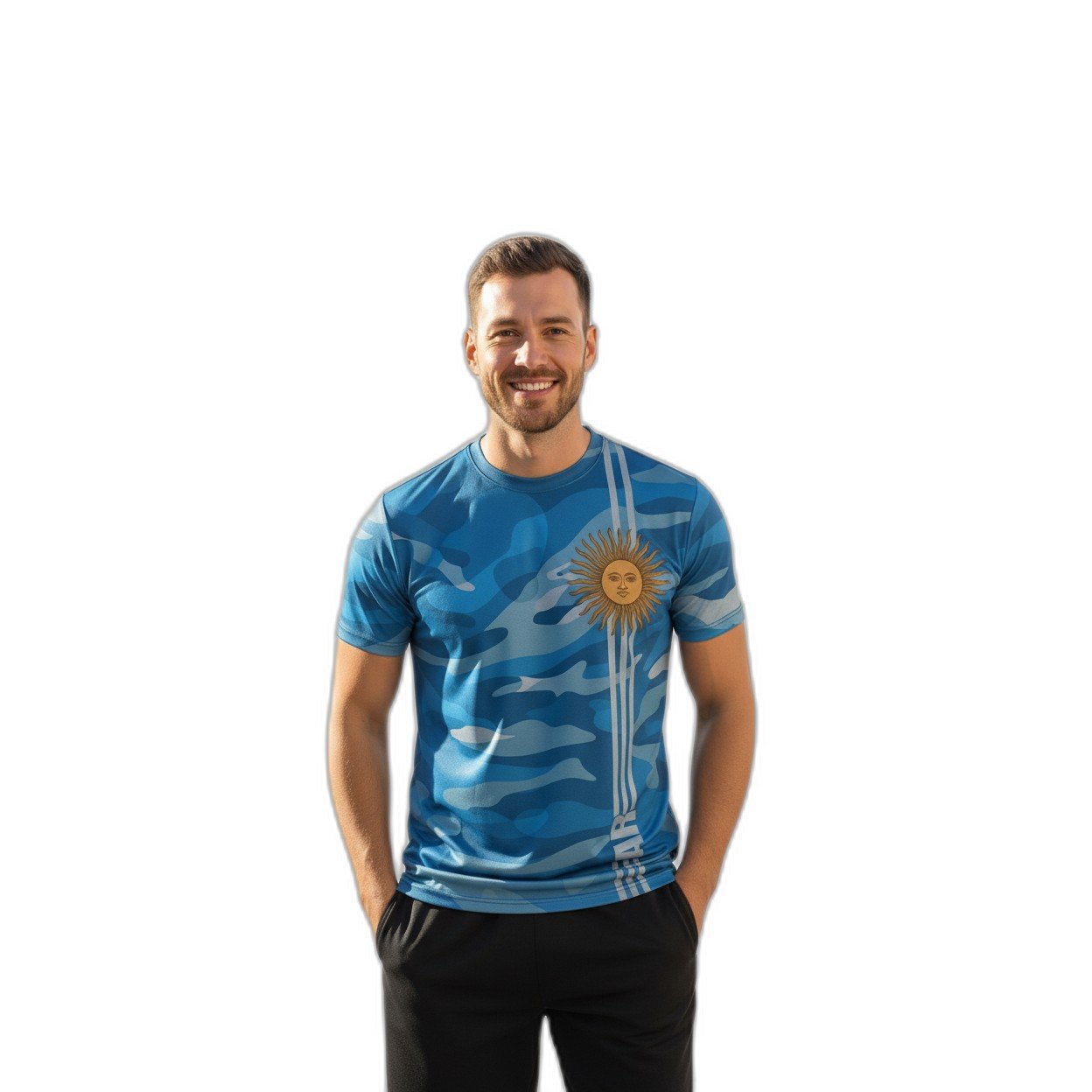 Remera Camuflada Argentina