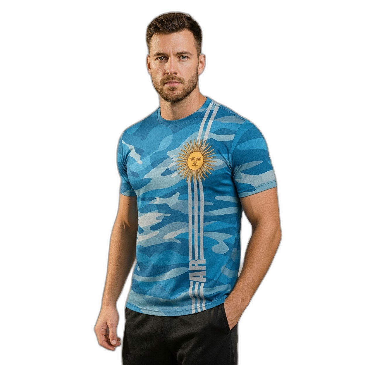 Remera Camuflada Argentina